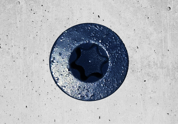 GP Concrete Screw  Star Flat Head