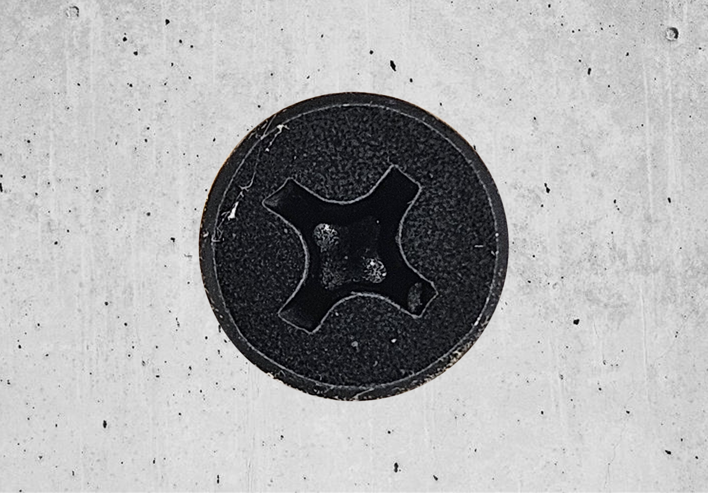 GP Concrete Screw  Phillips Flat Head