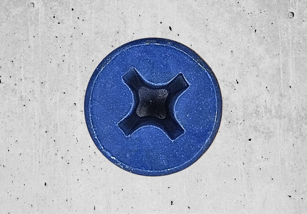 GP Concrete Screw  Phillips Flat Head